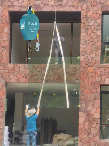 重型防墜器、吊裝帶用于高層