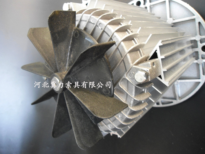 多功能電動(dòng)提升機風(fēng)扇展示