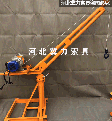 車(chē)載小吊機安裝小型電動(dòng)提升機