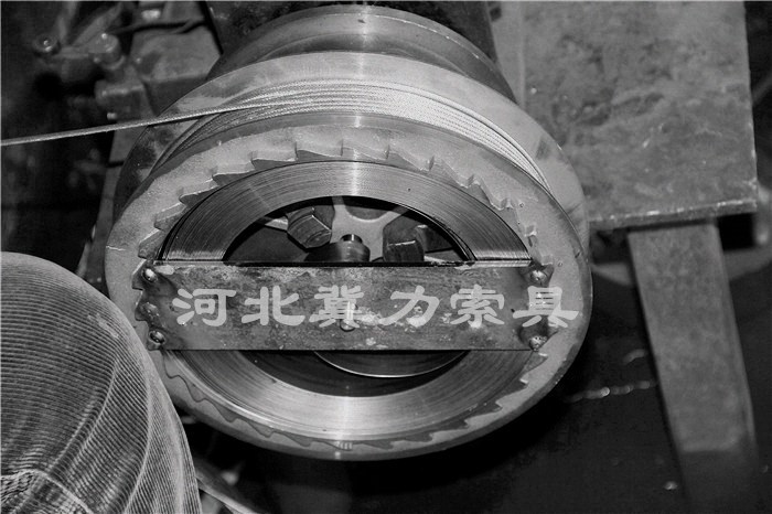 速差器內部鋼絲繩結構組裝圖