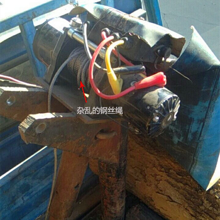 小型卷?yè)P機現場(chǎng)施工圖