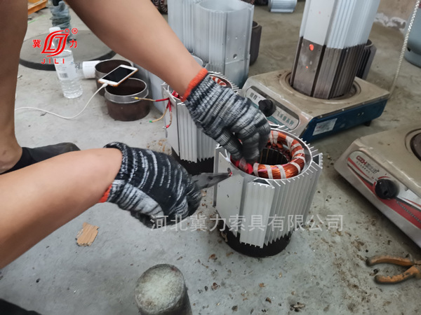 電動(dòng)提升機純銅電機展示